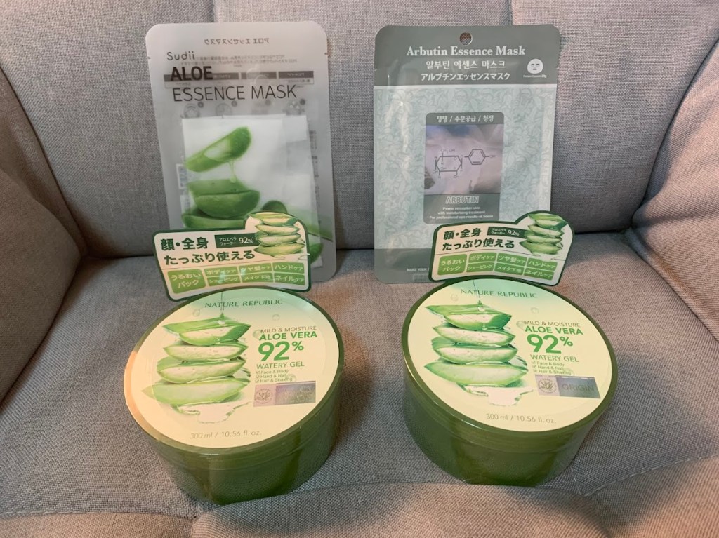 アロエベラ92％ジェル買ってみた！韓国の商品